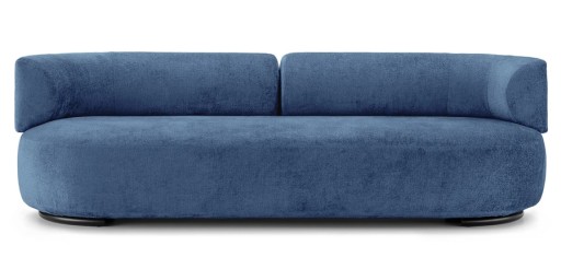 Canapea Kartell K-Waiting design Rodolfo Dordoni  230cm  Chenille Sky Blue