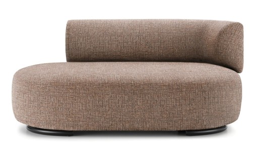 Canapea Kartell K-Waiting design Rodolfo Dordoni  153cm orientare dreapta  Texture Brown