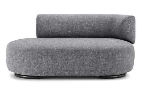 Canapea Kartell K-Waiting design Rodolfo Dordoni  153cm orientare dreapta  Texture Sky Blue