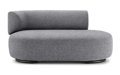 Canapea Kartell K-Waiting design Rodolfo Dordoni  153cm orientare stanga  Texture Sky Blue