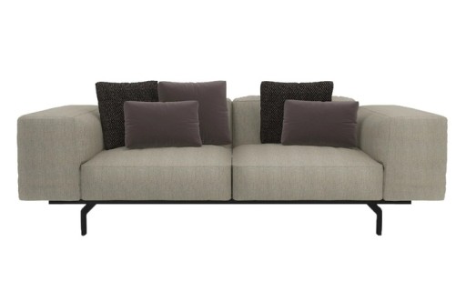 Canapea Kartell Largo design Piero Lissoni  cu doua locuri  Gubbio Sand