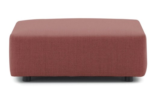 Pouf exterior Kartell Plastics Outdoor design Piero Lissoni  88x88cm  Bordeaux