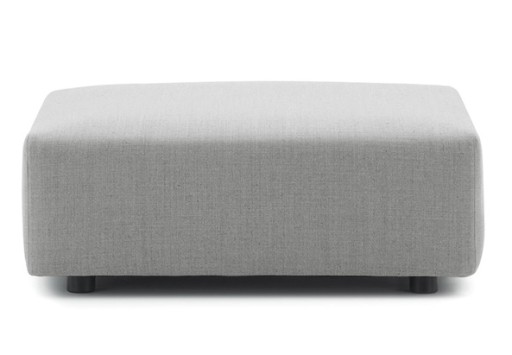 Pouf exterior Kartell Plastics Outdoor design Piero Lissoni  88x88cm  Grey