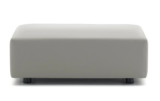 Pouf Kartell Plastics Tech Fabric design Piero Lissoni  ignifug  Grey