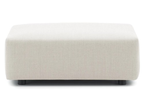Pouf exterior Kartell Plastics Outdoor design Piero Lissoni  88x88cm  White