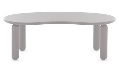 Masuta Kartell Undique Mas design Patricia Urquiola  119x59x44cm  baza lemn  top MDF  gri