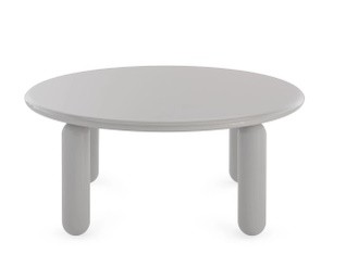Masuta Kartell Undique Mas design Patricia Urquiola  85x85x30cm  baza lemn  top MDF  gri
