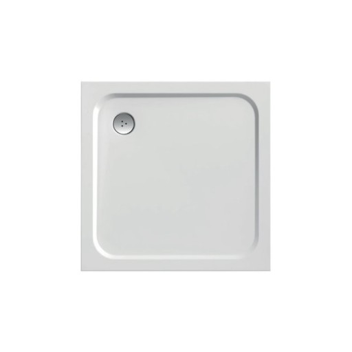 Cadita de dus patrata Ravak Cool Perseus Pro Chrome 90x90cm  alb
