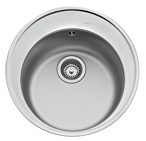 Chiuveta bucatarie Teka Starbright 45 E-XN 1B Orb diametru 51cm  inox