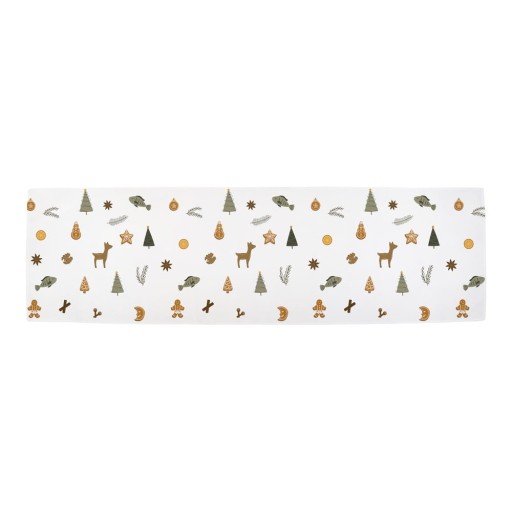 Napron din bumbac pentru Crăciun140x40 cm Ready for Christmas - Butter Kings