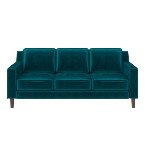 Canapea verde cu tapițerie din catifea 83 cm Brynn – Støraa