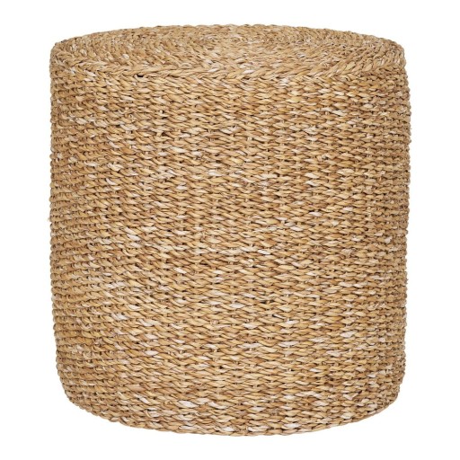Taburet în culoare naturală cu tapițerie din tricotat Rivera – House Nordic