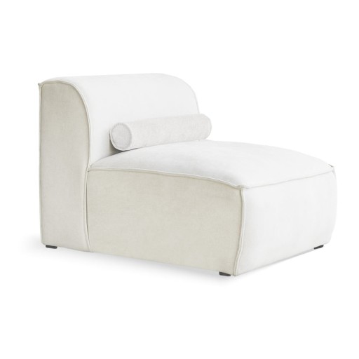 Modul pentru canapea alb (de mijloc) Flex Felix – Miuform