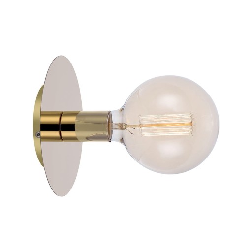 Aplică de perete în culoarea bronz Disc – Markslöjd