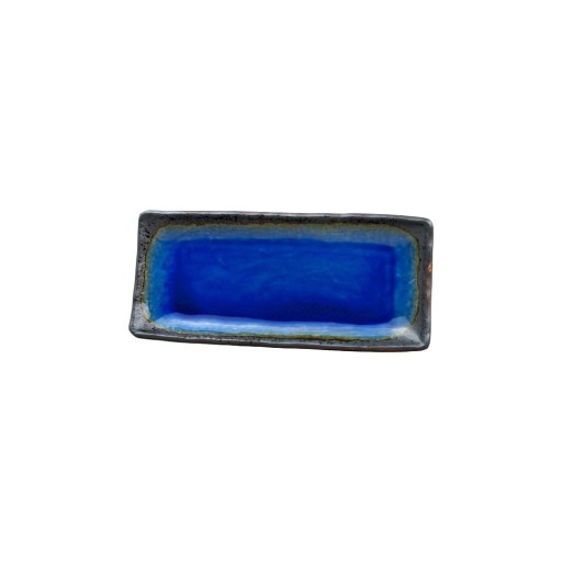 Farfurie servire din ceramică MIJ Cobalt, 29 x 12 cm, albastru