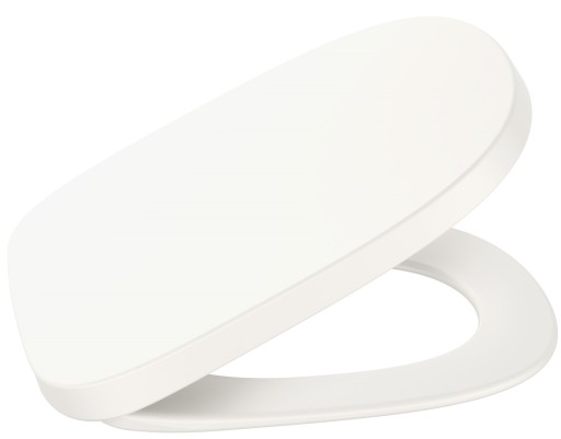 Capac wc Roca Beyond cu inchidere lenta si QuickRelease  bej