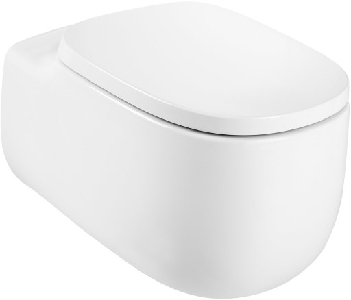 Vas wc suspendat Roca Beyond Rimless  395x580mm  alb