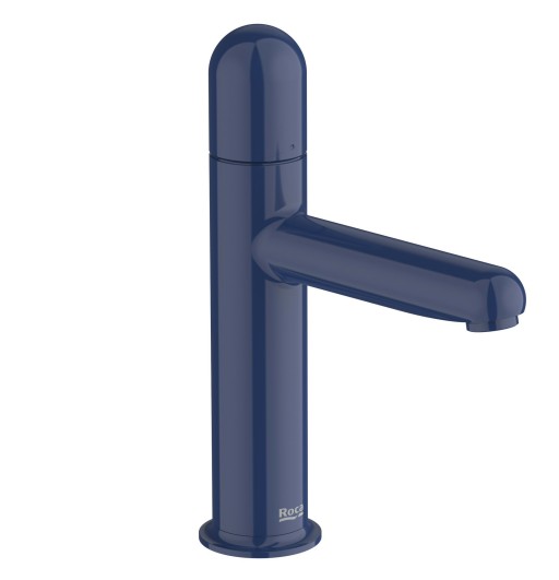 Baterie lavoar Roca NU S  Cold Start  fara ventil  maneta dome  Cobalt Blue