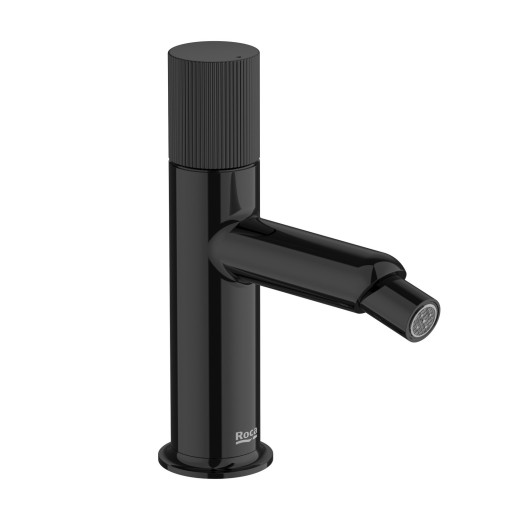 Baterie bideu Roca NU  fara ventil  maneta stripes  Titanium Black