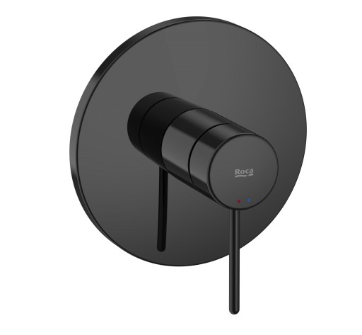 Baterie dus Roca NU cu montaj incastrat  maneta pin  necesita corp incastrat  Titanium Black