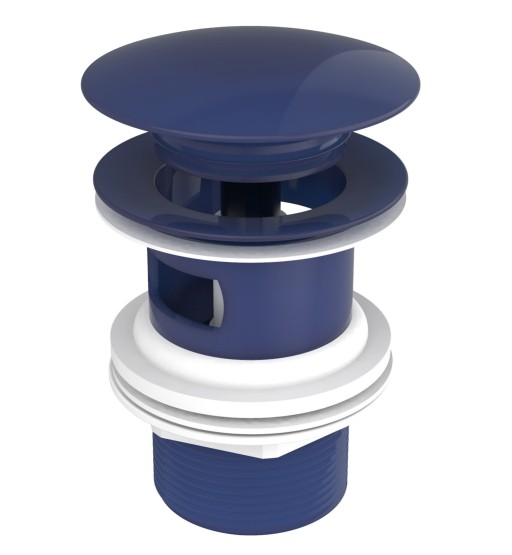 Ventil click-clack Roca pentru lavoare cu preaplin  Cobalt Blue
