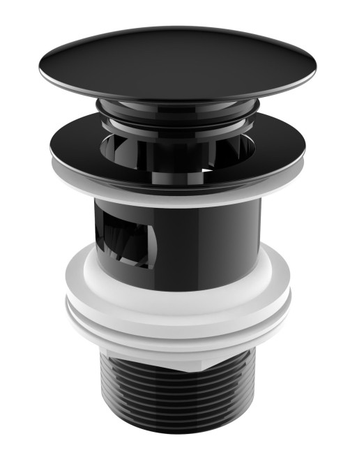 Ventil click-clack Roca pentru lavoare cu preaplin  Titanium Black