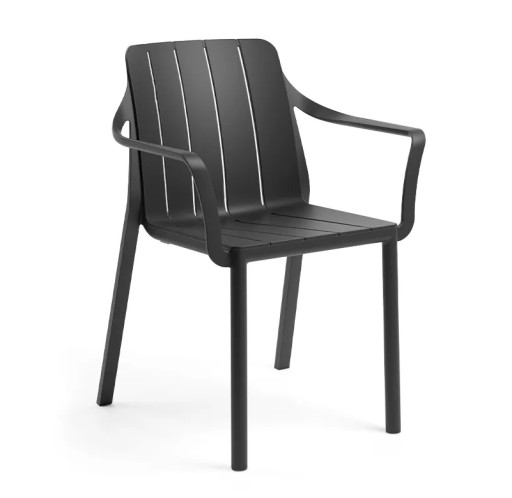 Scaun exterior Nardi Tiberina Armchair Antracite