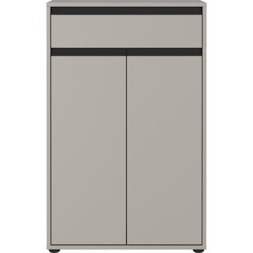 Dulap de baie gri înalt 63x98 cm Lemont – Germania