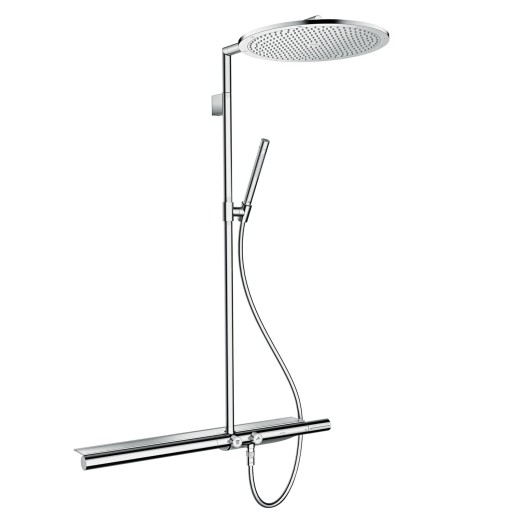 Coloana de dus Axor ShowerSolutions Select 350 1jet cu baterie termostatata 800  crom