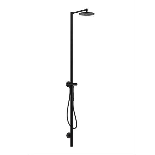 Coloana de dus Axor Starck Nature 240 1jet pentru exterior  negru mat