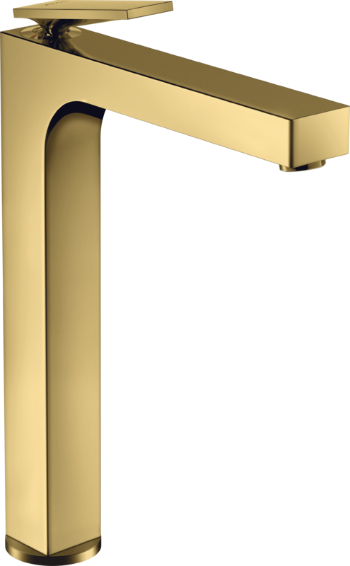 Baterie lavoar Axor Citterio 280 EcoSmart pentru lavoare tip bol  ventil fix  gold