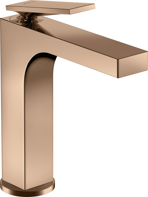 Baterie lavoar Axor Citterio 160 EcoSmart  ventil pop-up  red-gold