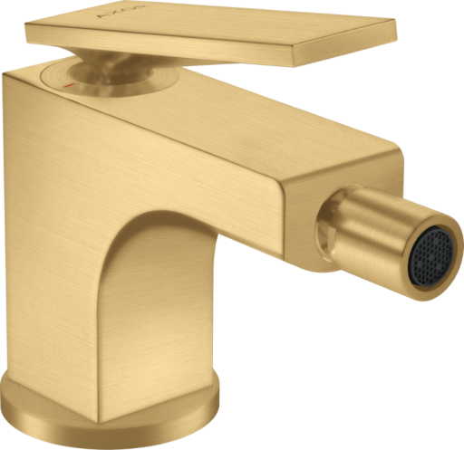 Baterie bideu Axor Citterio  ventil pop-up  brushed gold