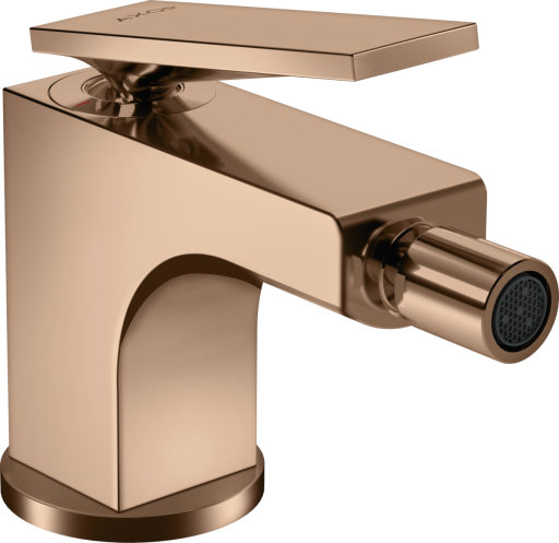 Baterie bideu Axor Citterio  ventil pop-up  red-gold