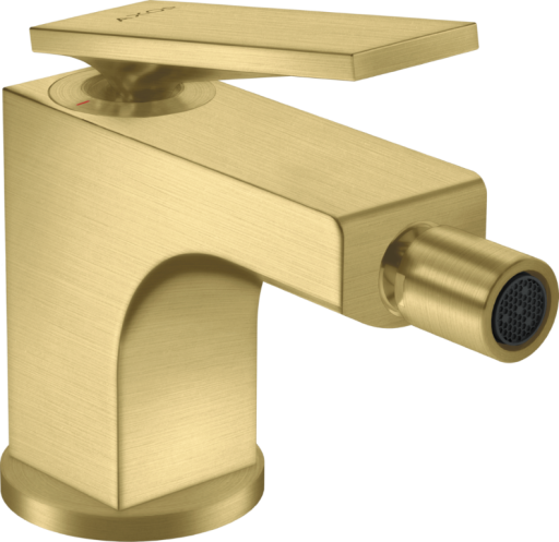 Baterie bideu Axor Citterio  ventil pop-up  brushed brass
