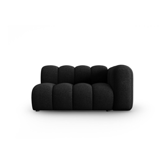 Modul pentru canapea negru/gri antracit (cu colț pe partea dreaptă) Lupine – Micadoni Home