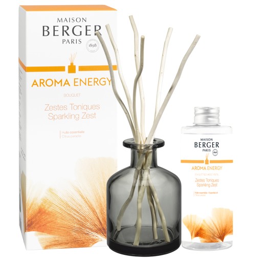 Difuzor parfum camera Maison Berger Aroma new Energy Zestes Toniques 180ml
