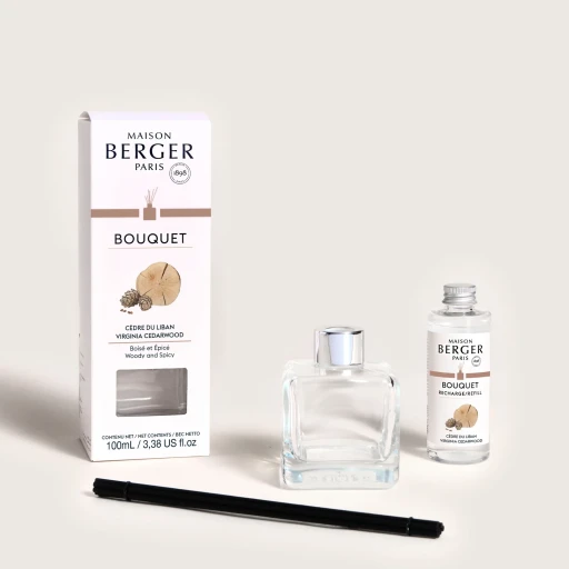 Difuzor parfum camera Maison Berger Ice Cube cu parfum Cedre du Liban 100ml