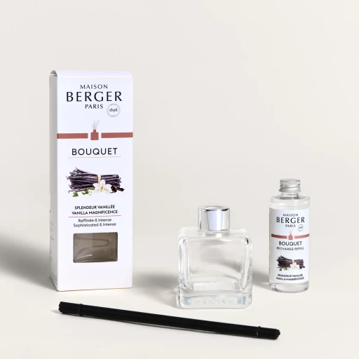 Difuzor parfum camera Maison Berger Ice Cube cu parfum Splendeur Vanillee 100ml