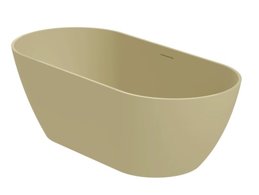 Cada freestanding Riho Bilbao 150x75cm gri Pebble