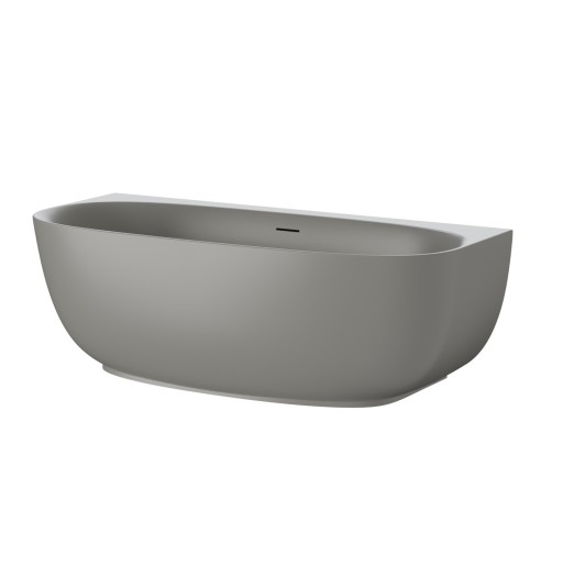 Cada freestanding Riho Phatos 170x80cm  montare la perete  gri stone