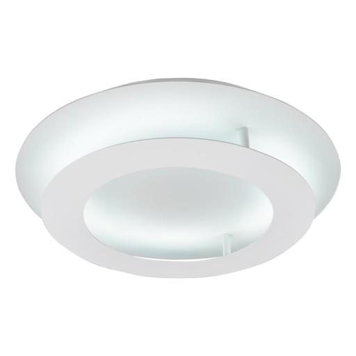 Plafonieră argintie LED cu abajur din metal 40x40 cm Merle – Candellux Lighting