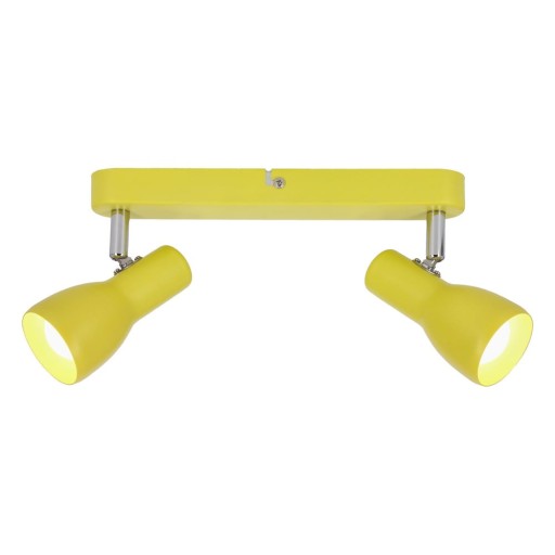 Plafonieră galben-muștar cu abajur din metal 36x6 cm Picardo – Candellux Lighting