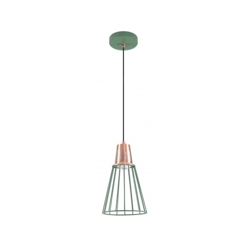 Lustră verde cu abajur din metal ø 18 cm Kaliope – GTV
