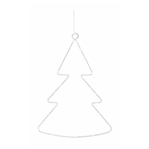 Decorațiune luminoasă de Crăciun albă suspendată Liva – Sirius