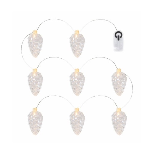 Decorațiune luminoasă de Crăciun număr becuri 8 buc. lungime 120 cm Celina – Sirius