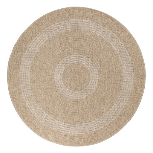 Covor de exterior bej rotund ø 80 cm Comilla – Ayyildiz Carpets