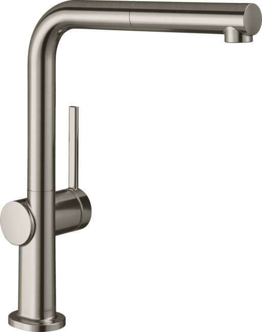 Baterie bucatarie Hansgrohe Talis M54 270 crom  dus extractibil si sBox  inox optic