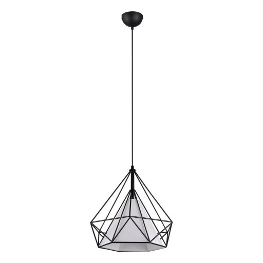 Lustră neagră ø 38 cm Babette – Trio