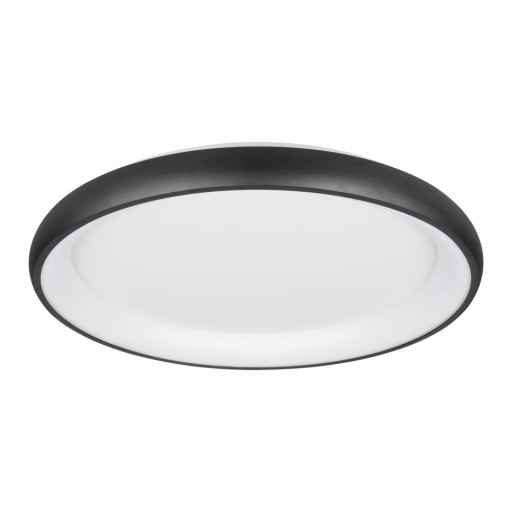 Plafonieră neagră LED cu intensitate reglabilă Cardona – Trio